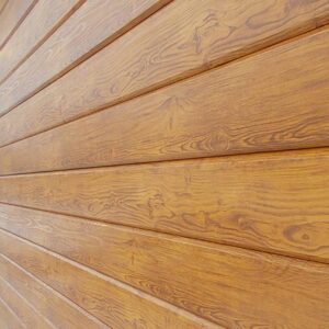 Металосайдинг брус No1 Золотий дуб 0.4 мм Дахсервіс