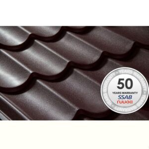 Металочерепиця Ruukki Monterrey Pural Matt BT5450 plusult 32 0,5 мм