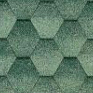 Бітумова черепиця KatepalTMJazzy Зелений із відливом ціна за м2.