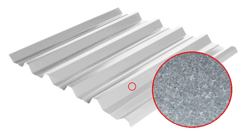 Профнактил НС-44 Мегасіті AlZn 0,45 Південна Корея несе