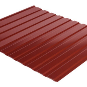 Профнастил С-10 RAL 3011 (червоний) PE 0.45 фасад