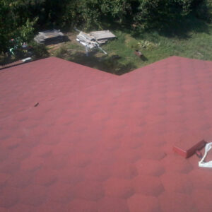 Бітумова м'яка одношарова черепиця Акваїзол мозаїка вогняна лава