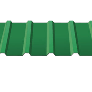 Профнактил China С-18 RAL 6005 см (зелений) PE 0.45 покрівлі, глянець-матт.