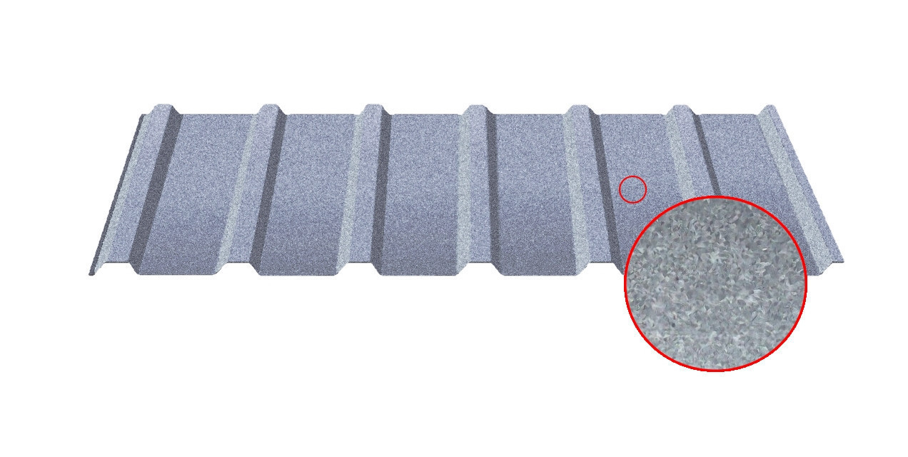 Профнастил С-18 Al-Zn 0.45 покрівля