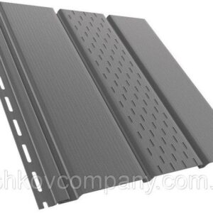 Софіт Asko графіт (перфорована панель)