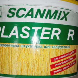 Акрилова Штукатурка ⁇ Короед ⁇ "Scanmix" ⁇ PLASTER ⁇ R 2,5 (25 кг)