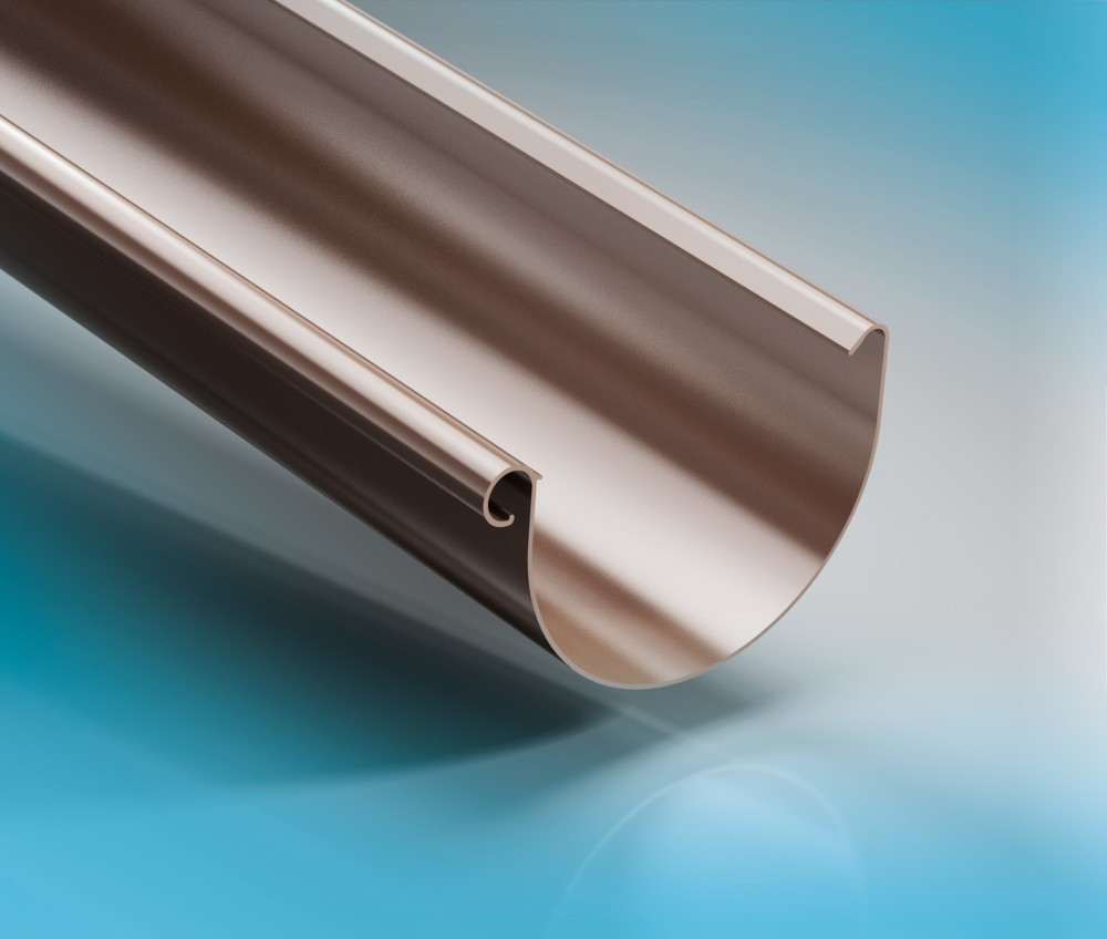 Жолоб водостічний ProAQUA Ø 150 мм, 3 метри (Система 150/110 мм)