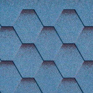 Бітумова гнучка черепиця "KATEPAL Katrilli" Синій із тінню