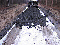 Геотекстиль термофіксований 500 г/м2.