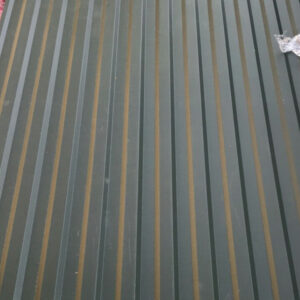 Профнактил для забору SSAB 0,5 мм RAL 6020 двосторонній матовий.