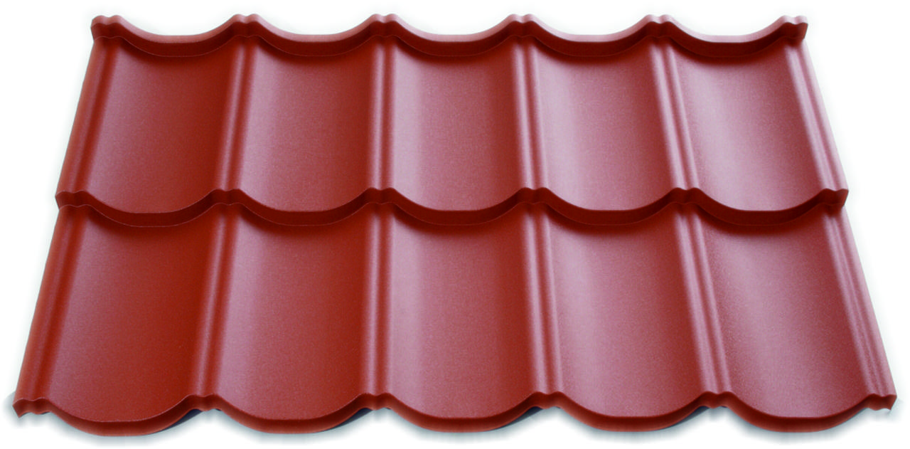 Модульна черепиця — TUR Purlak RR 028 Прушійські (Польща) — ТУР - BLACHY PRUSZYNSKI