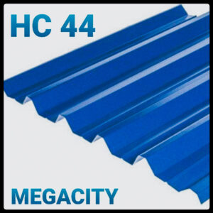 Профнастил Кровільний ⁇ НС-44 ⁇ RAL 5005 (синій) ⁇ PE 0.45 мм ⁇ Корея ⁇