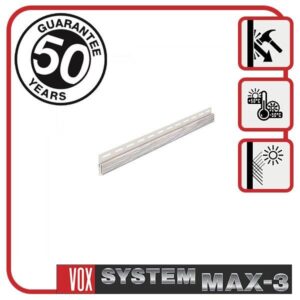 Планка VOX "навісна" S-16 "біла" 3,81 м