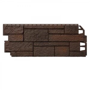Фасадна Панель VOX Solid SandStone Dark Brown (1 х 0,42 м)