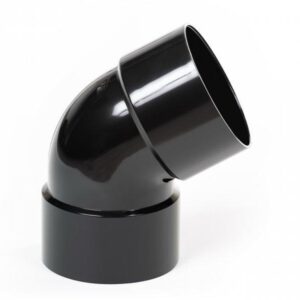 Коліно труби дворозтрубне Profil 100 мм