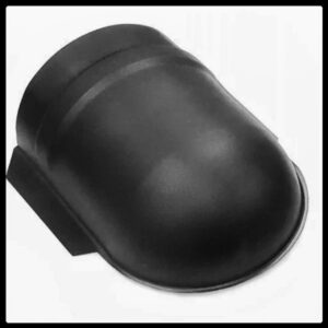 Заглушка ковзана мала напівкругла алюцинк матова