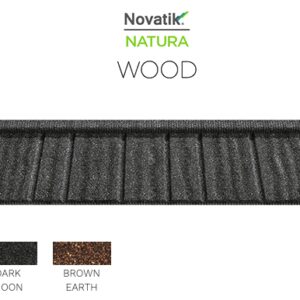Композитна черепиця Novatik NATURA WOOD