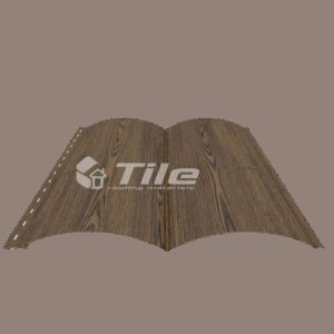 Металевий сайдинг Блок Хаус 0,4 мм Золотий дуб