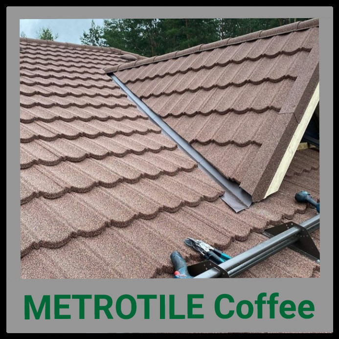 Композитна черепиця — METROTILE COFFFE.
