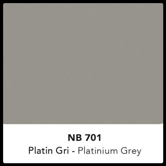 Алюмінієві композитні панелі Naturalbond 5 мм NB 701 Platinum Grey
