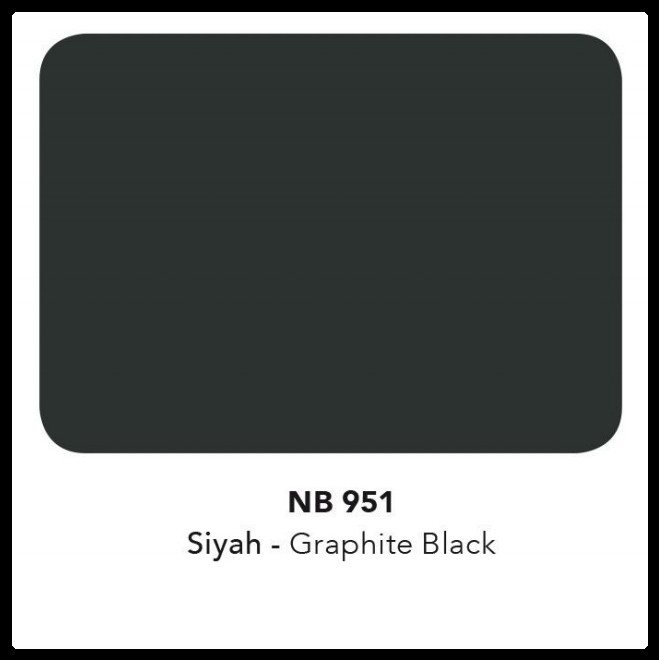 Алюмінієві композитні панелі Naturalbond 5 мм NB 951 Graphite black