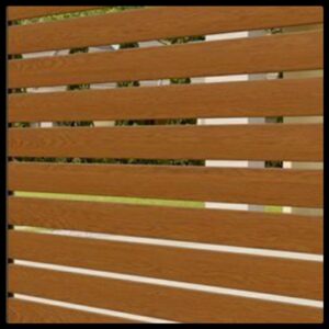 Ламель для забору Ранчо 130 мм / 0,45 мм / РЕМА 3-Д Дуб 0,4 мм