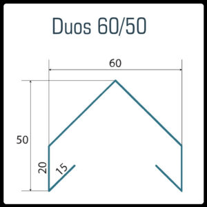 Забір жалюзі Дуос