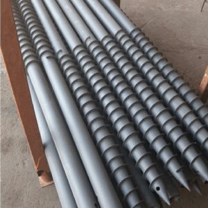 Сова гвинтова багатовіткова (ГЕОШУРУП) діаметром 76 мм, завдовжки 1,5 м p1050 мм