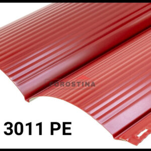 Металосайдинг 0,45 • блок-хаус • "Форостина" RAL 3011