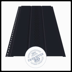 Софіт металевий 0,5 мм MAT ArcelorMittal Ral 9005