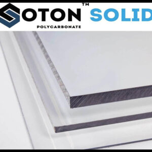 Монолітний полікарбонат - Soton SOLID 2 мм прозорий
