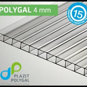 Полікарбонат стільниковий 4 мм — "Полігаль-Стандарт"