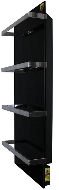 Скло–керамічний полотенцесушитель Africa Lotos–X з програматором (чорний)