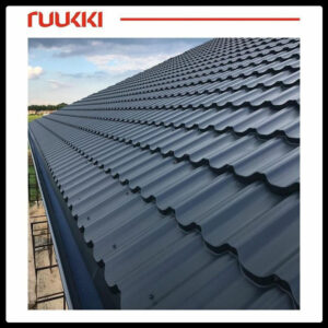 Модульна черепиця RUUKKI Finnera ⁇ Колір 2H2 / Crown BT