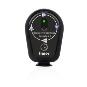 Таймер розеточний модель EF16h (чорний)