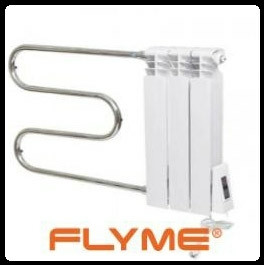 Радіаторна сушарка для рушників — змійовик ФЛАЙМ (3 секції)
