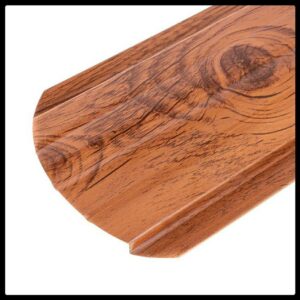 Металевий штакетник 0,4 х 105 мм  ⁇  Під дерево Дуб 2D