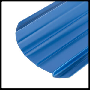 Металевий штакетник 0,4 х 105 мм  ⁇  PE  ⁇  RAL 5005