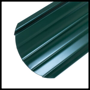 Металевий штакетник 0,4 х 105 мм  ⁇  PE  ⁇  RAL 6005