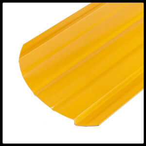 Металевий штакетник 0,4 х 105 мм  ⁇  PE  ⁇  RAL 1003