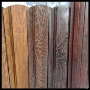 Металевий штакетник 0,45 х 115 мм  ⁇  MAT  ⁇  RAL