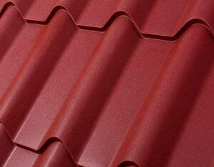 Металочерепиця Ретро U.S.Steel Словаччина 0,45 mm PEMA RAL 3005