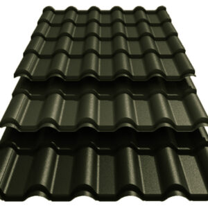 Металочерепиця РетроUS Steel Словаччина 0,45 mm PE Ral 6020