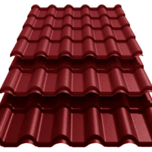 Металочерепиця РетроUS Steel Словаччина 0,45 mm PE RAL 3011