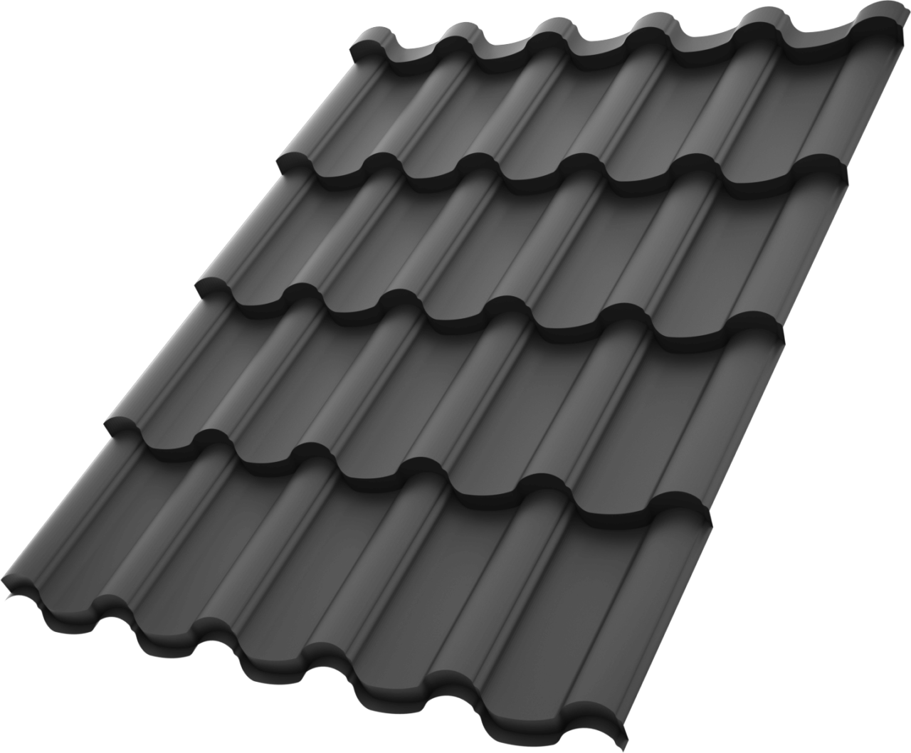 Металочерепиця Елегант 0,5 мм US Steel Kosice