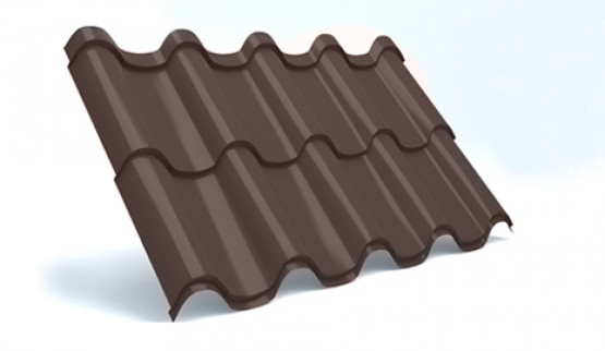 Металочерепиця Преміум 0,4 мм Ferrogal — PEMA RAL