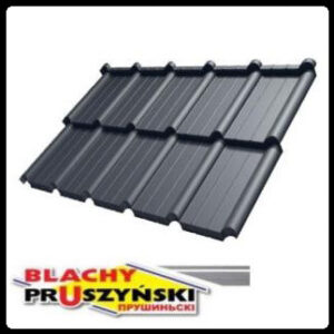 Модульна черепиця FIORD — (Лист 0.827 м2) PEMA RAL 9005