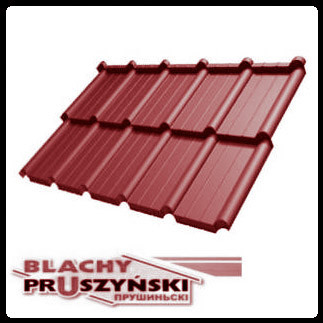 Модульна черепиця FIORD — (Лист 0.827 м2) PEMA RAL 3005