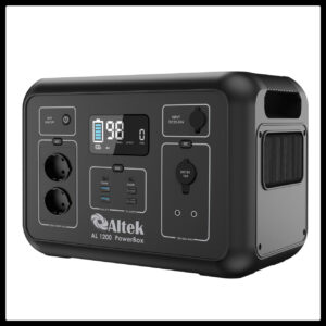 Портативна зарядна електростанція Altek — AL 1200 POWERBOX