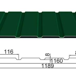 Профнастил С-8 0,7 Алмет RAL